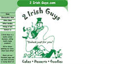 Desktop Screenshot of 2irishguys.com